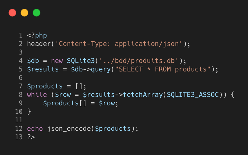 Capture de reload_products.php
